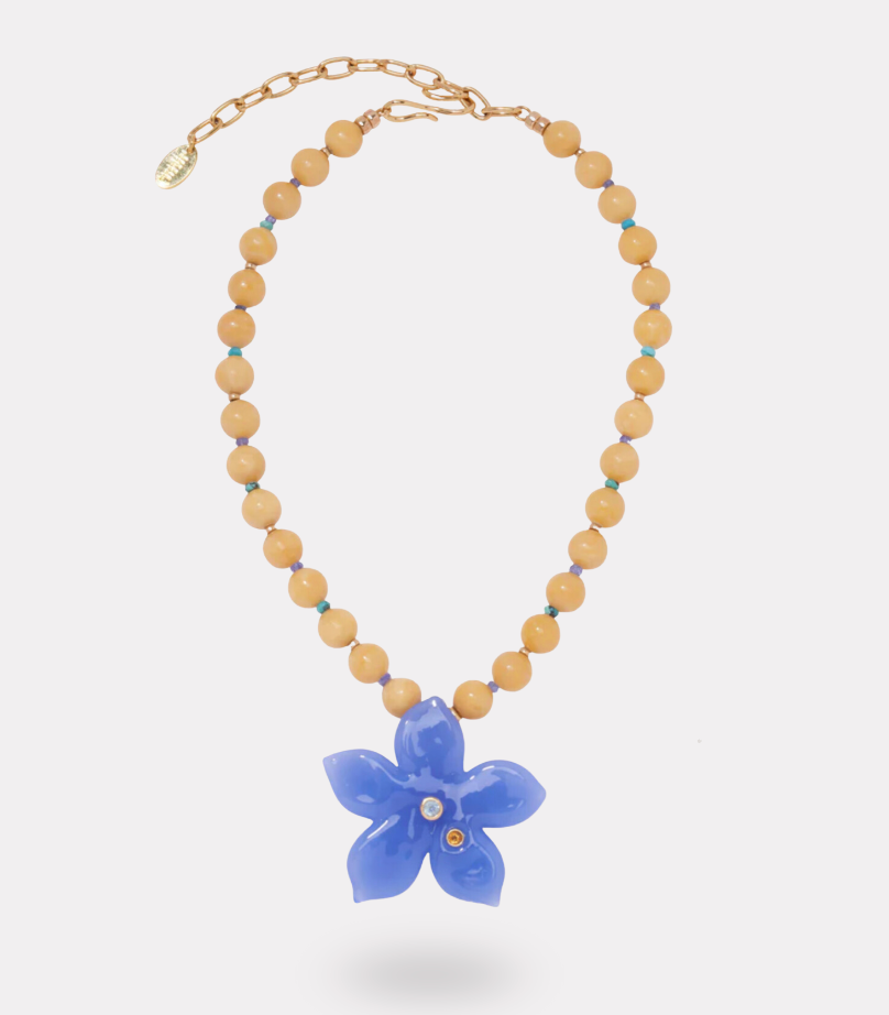 Lizzie Fortunato Flower Necklace