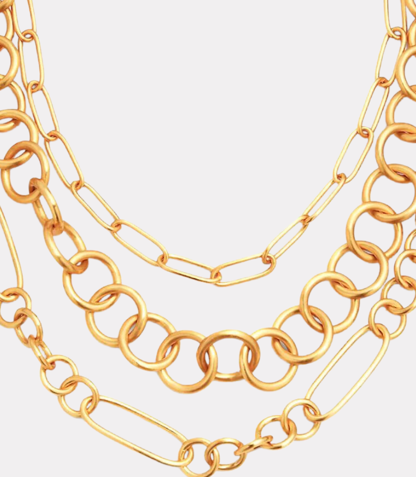 NEST Jewelry Chain Statement Necklace