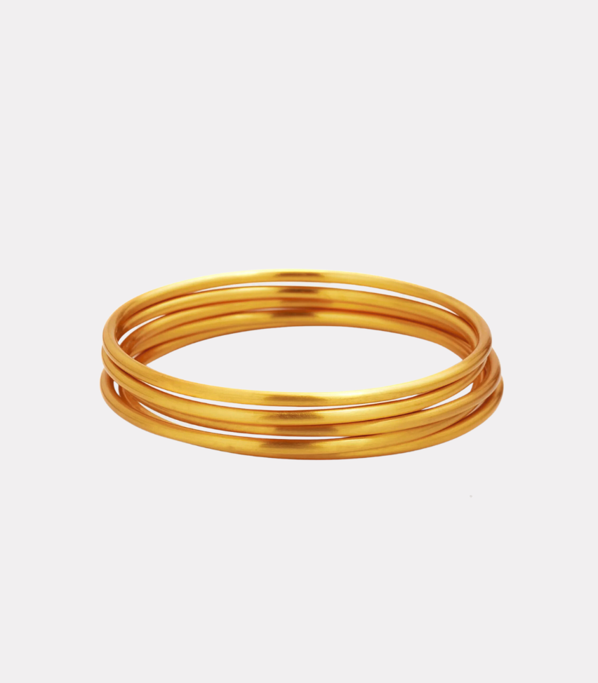 NEST Jewelry Gold Skinny Bangles